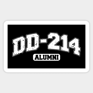 DD-214 Alumni Military Veteran Sticker